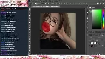 Afspelen Chaturbate-stream - werd midden in de stream gestraald (12-10-2021)