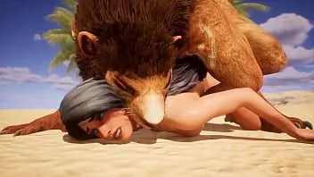 play Furry fucks a bitch in the desert | big cock monster | 3d porn wild life