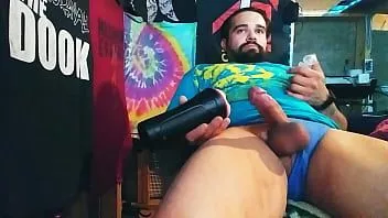 play Zigzagman710 cums a really big cumblasst n his toy. convulsing cumshot fast realeae