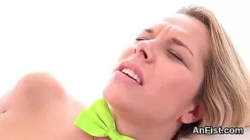 Play Peculiar lesbo idols are fist fucking soft honey pots and anal holes