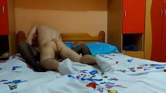 চালান বড় মোরগ শ্যামাঙ্গিনী টিন হার্ড creampied পায়