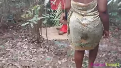 play Dewi ebony mendapatkan sialan outdoor mentah di Afrika