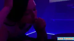 play 18歳の小柄なブルネットリサタカミが激しいPOVフェラチオポルノで